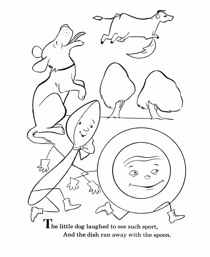 Nursery Rhymes Coloring page