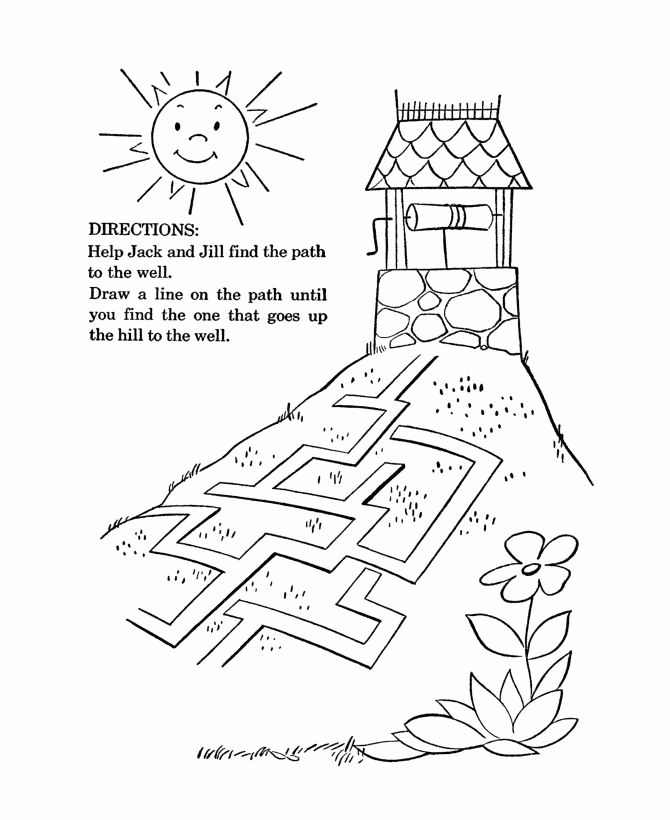 Nursery Rhymes Coloring page