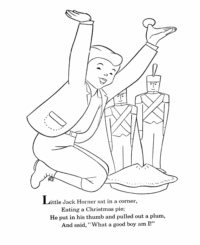 jack nursery rymes coloring pages - photo #16