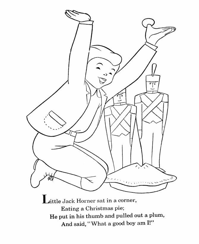 Nursery Rhymes Coloring page