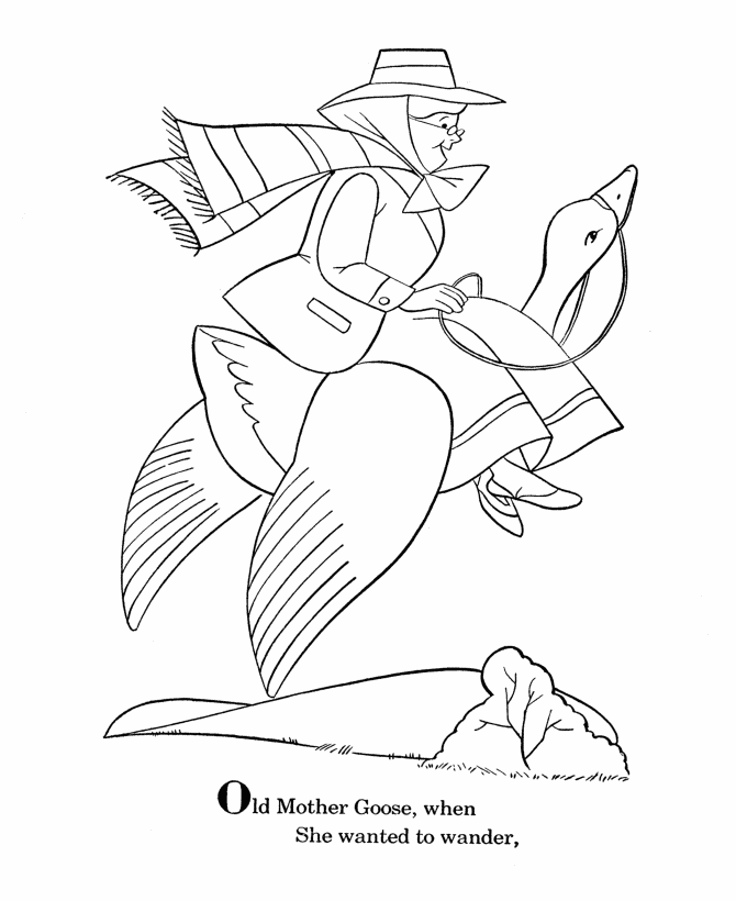 Nursery Rhymes Coloring page