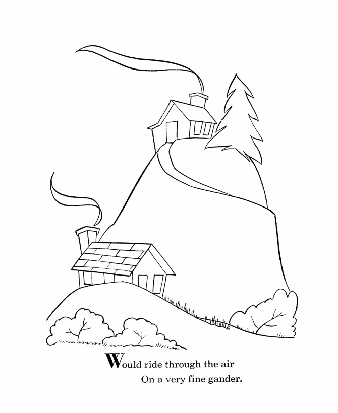 Nursery Rhymes Coloring page