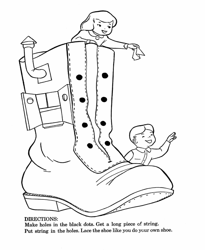 Nursery Rhymes Coloring page