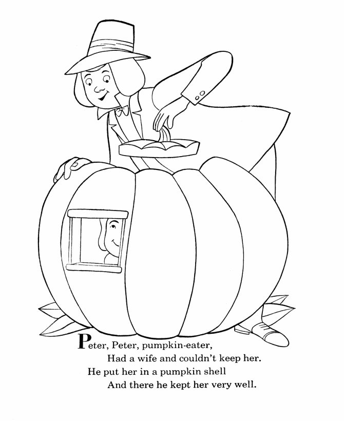 Nursery Rhymes Coloring page