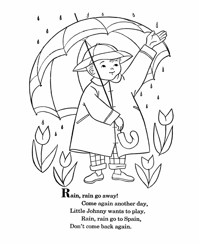 Nursery Rhymes Coloring page