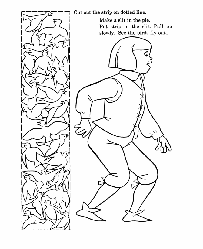 Nursery Rhymes Coloring page