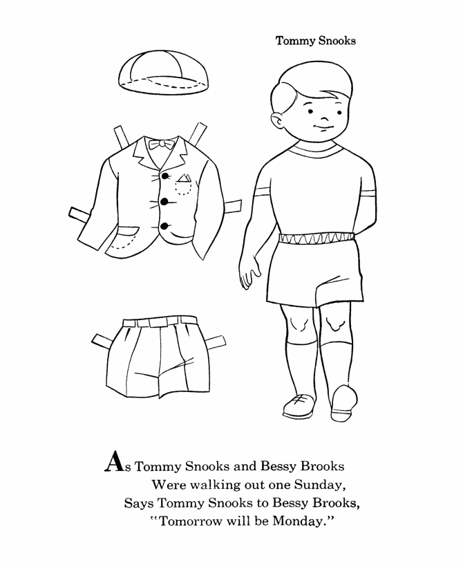 Nursery Rhymes Coloring page