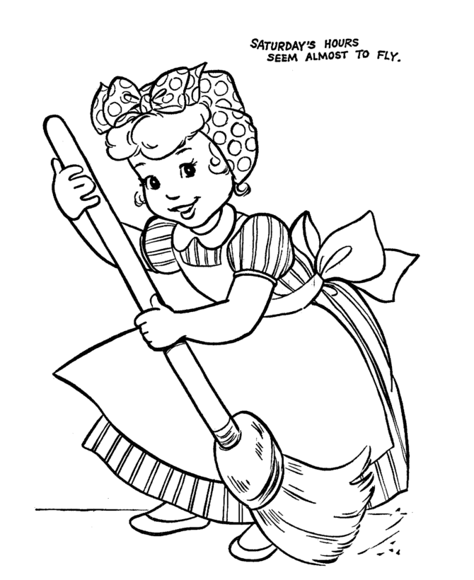 Nursery Rhyme Coloring page