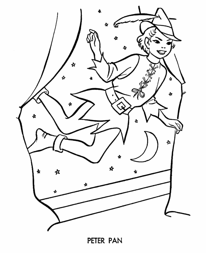 Peter Pan Coloring page