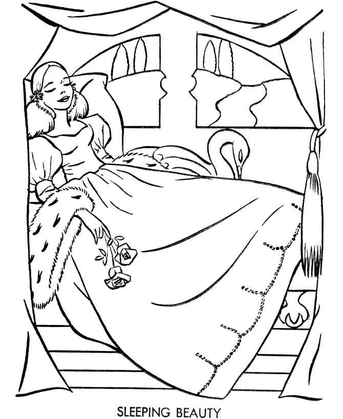 Nursery Rhyme Story Character Coloring page