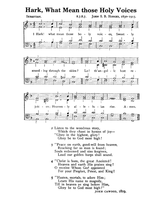 Christmas Carol - Music Sheets