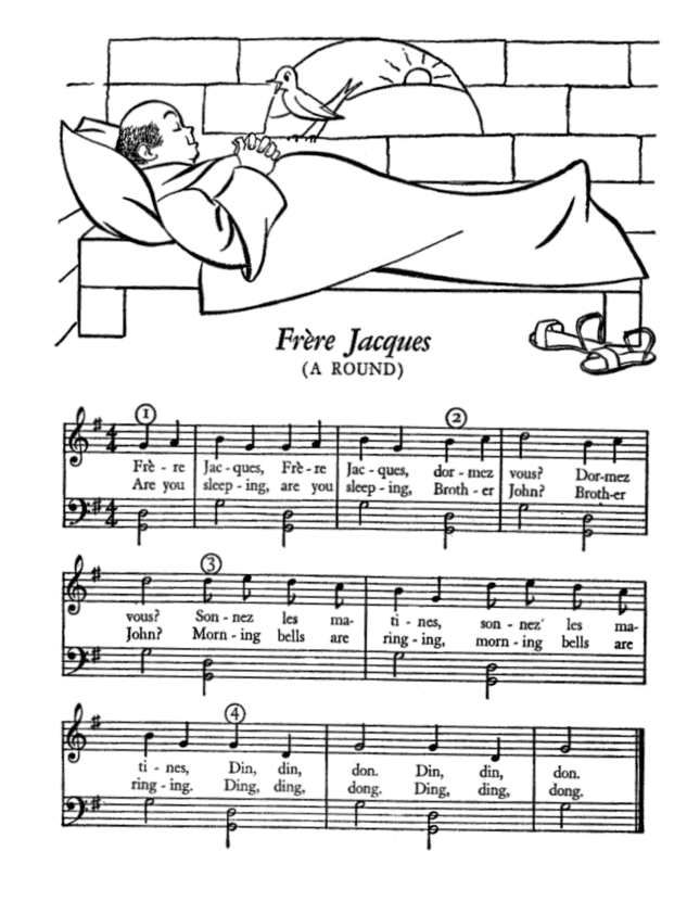 Printable Nursery Rhymes Lyrics sheet