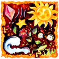 Sumer theme coloring pages and activity sheets
