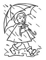 Spring coloring pages 