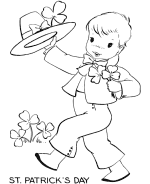 St Patrick's Day Coloring pages