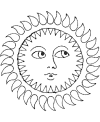 Summer coloring pages and activity sheets