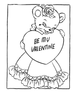 Valentines Day Coloring pages